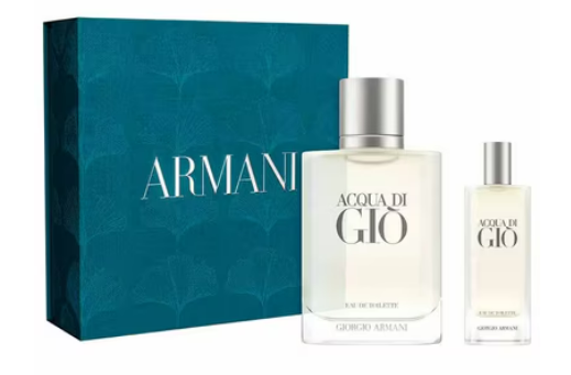 kit Acqua Di Gìo EDT 100ml + 1 Travel Size 15ml