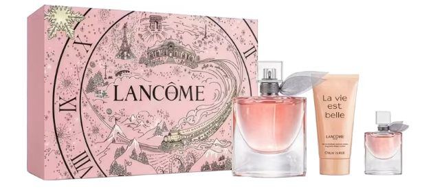 Kit La Vie Est Belle Lancôme  - Edp 100ml +Hidratante 50ml + Travel Size 4ml